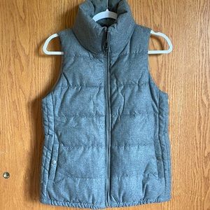 XS Grey Puffer Vest